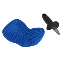 Orange85 Oestermes Met Siliconen Hulpmiddel Zwart En Blauw Oesters Openen -Tafel Benodigdheden Winkel 1000069721 0110