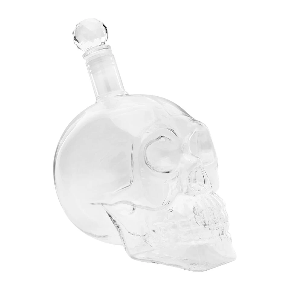 Aretica Whisky Karaf - Skull - Glas 4 Aretica Whisky Karaf - Skull - Glas - Afbeelding 4