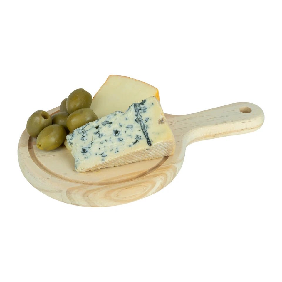 Krumble Serveerplank Rond - XS - Hout 1 Krumble Serveerplank Rond - XS - Hout