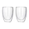 Krumble Koffie Glas Dubbelwandig 300ml - Set Van 2
