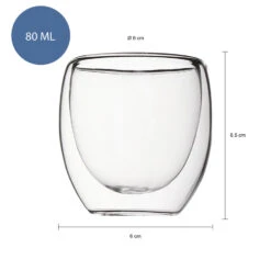 Krumble Espresso Glas Dubbelwandig Set Van 2 -Tafel Benodigdheden Winkel 1000071604 0103