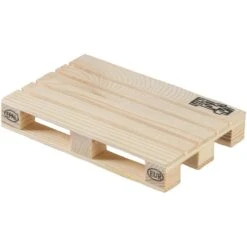 Labyrinth Palette Trivet - Houten Onderzetter Voor Pannen (19x12,8) -Tafel Benodigdheden Winkel 1000072329 0103