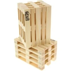 Labyrinth Palette-It - Set Van 8 Houten Onderzetters (12x8 Cm) -Tafel Benodigdheden Winkel 1000072334