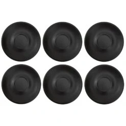 Barista Innovations Nero - Schotel Koffiekop Regular - Set Van 6 - Mat Zwart