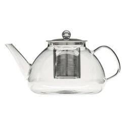 Secret De Gourmet - Theepot - Glas/rvs - Met Filter - 1300 Ml