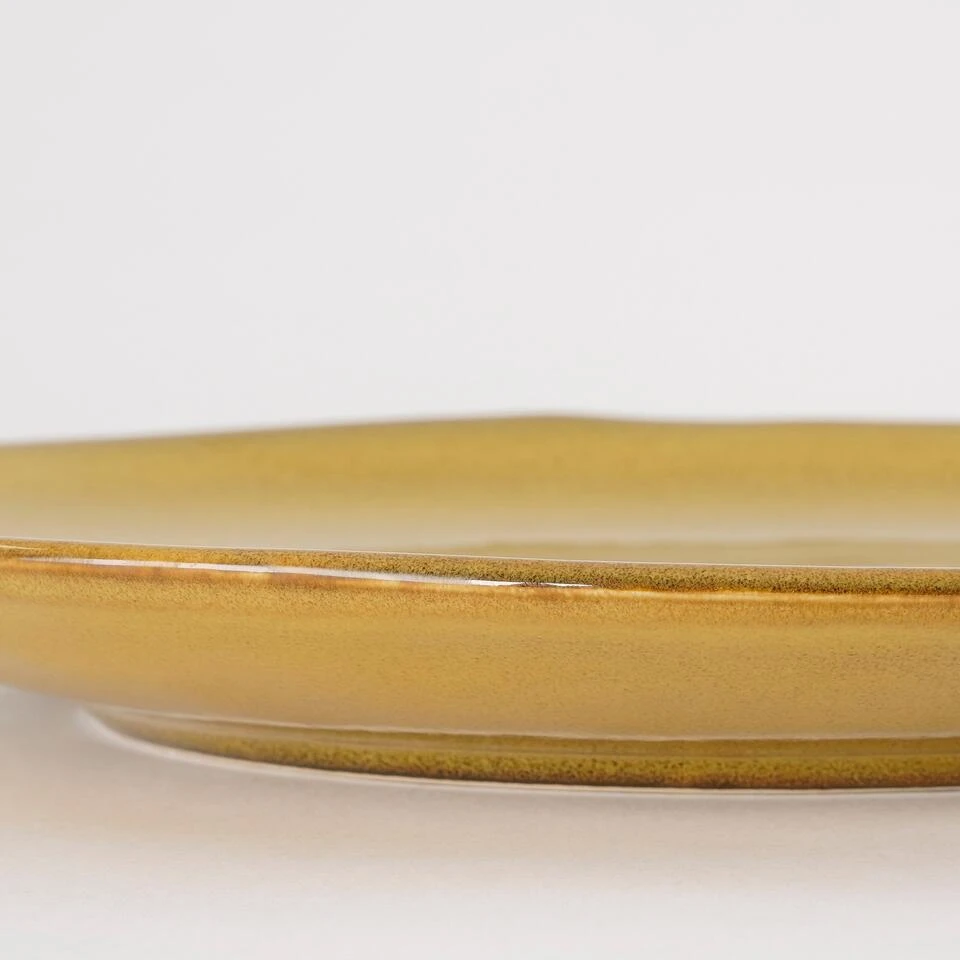 Mica Decorations Tabo Dinerbord - Ø26,5 Cm - Oker 3 Mica Decorations Tabo Dinerbord - Ø26,5 Cm - Oker - Afbeelding 3