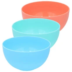 Cuisine Elegance - Set Van 3x Kommen - Kunststof - 400ml - 12,5 X Cm -Tafel Benodigdheden Winkel 1000077191 0100