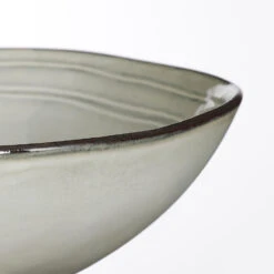 Mica Decorations Tabo Schaal - H7,5 X Ø23,5 Cm - Grijs -Tafel Benodigdheden Winkel 1000077198 0102