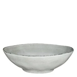 Mica Decorations Tabo Schaal - H9 X Ø30,5 Cm - Grijs