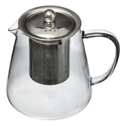 Secret De Gourmet - Theepot - Glas/rvs - Met Filter - 800 Ml