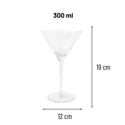 Orange85 Martini Glazen Transparant 4 Stuks 300 Ml Cocktail Set -Tafel Benodigdheden Winkel 1000077243 0111