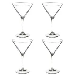 Orange85 Martini Glazen Transparant 4 Stuks 300 Ml Cocktail Set