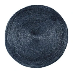 Secret De Gourmet Placemat - Kralen Blauw - Rond - 35 Cm