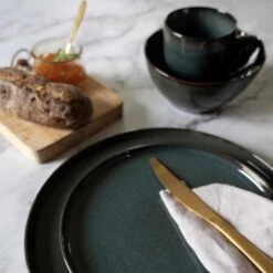 Dutch Rose Bord 27 Cm Blauw 7 Dutch Rose Bord 27 Cm Blauw -Tafel Benodigdheden Winkel 1000085862 0103