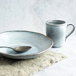 Dutch Rose Schaal 33 Cm Blauw -Tafel Benodigdheden Winkel 1000086740 0103