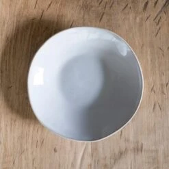 Dutch Rose Bord Diep 23,5 Cm Wit -Tafel Benodigdheden Winkel 1000086755 0102