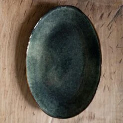 Dutch Rose Ovale Schaal 34x23 Cm Groen 6 Dutch Rose Ovale Schaal 34x23 Cm Groen -Tafel Benodigdheden Winkel 1000086759 0102