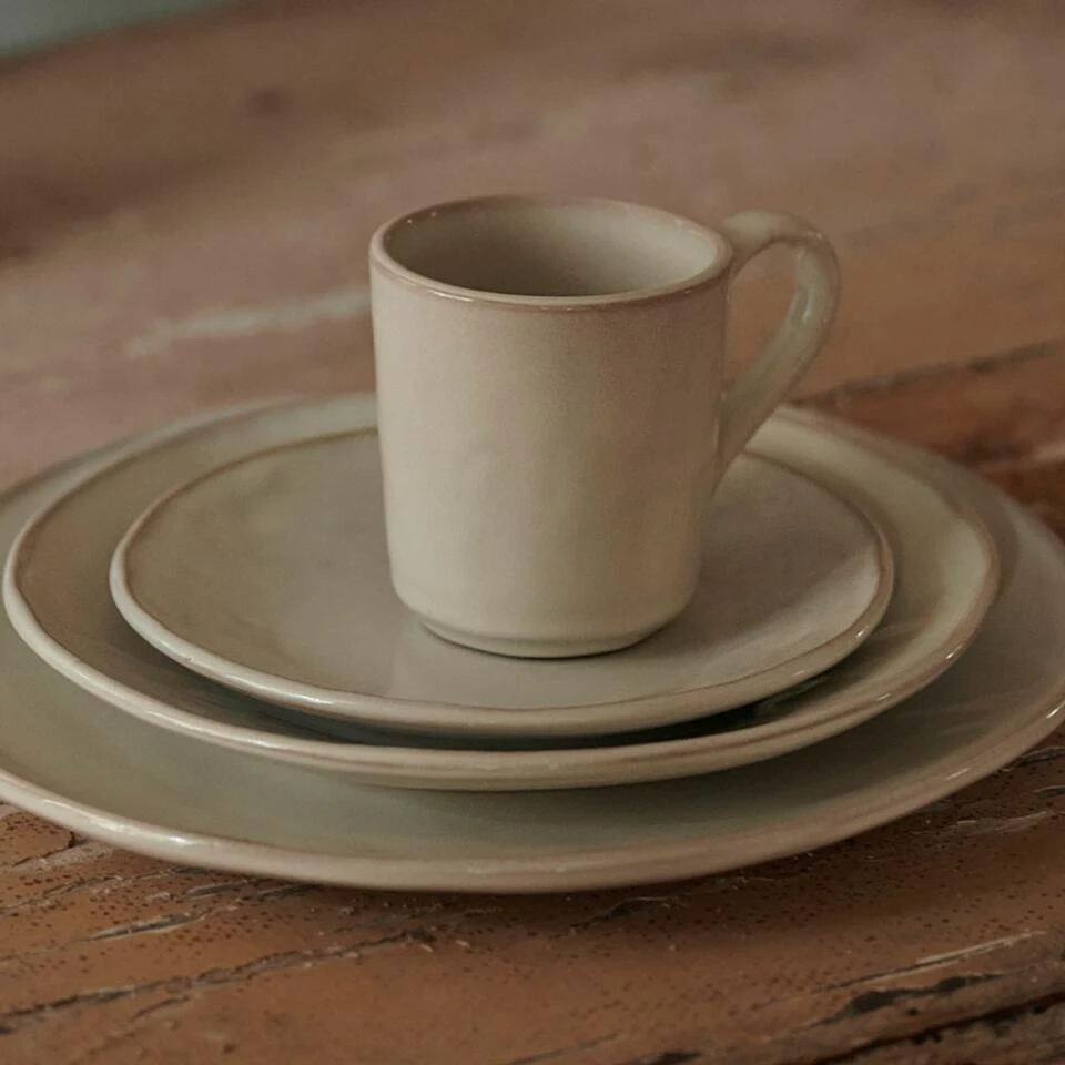 Dutch Rose Giftset 12 Delig Servies Creme 4 Dutch Rose Giftset 12 Delig Servies Creme - Afbeelding 4