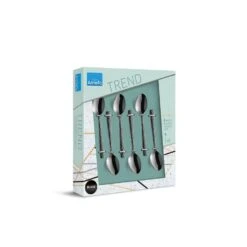 Amefa Felicity - 6 Theelepels - Zwart -Tafel Benodigdheden Winkel 1000087318 0110