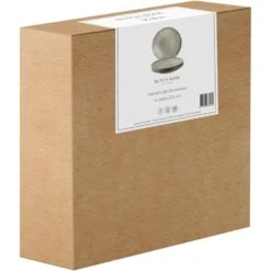 Dutch Rose Giftset 4 Borden 21,5 Cm Creme -Tafel Benodigdheden Winkel 1000087485 0102