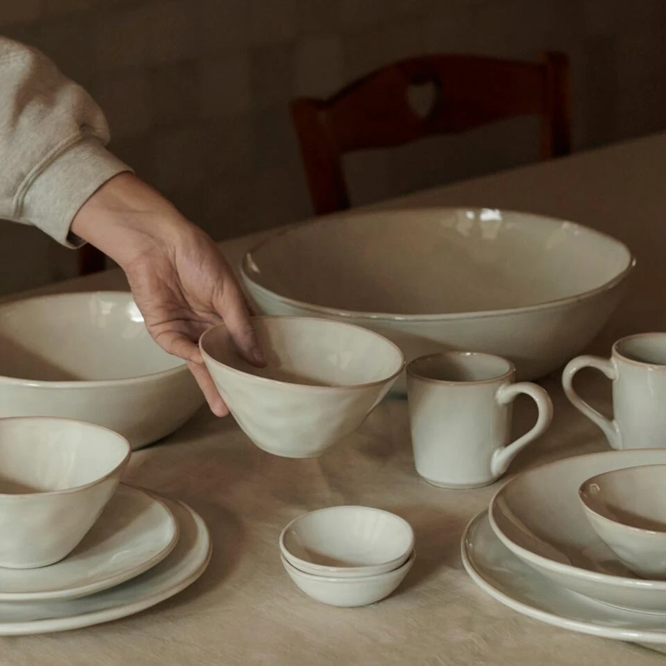 Dutch Rose Giftset 4 Kommen 14 Cm Creme 4 Dutch Rose Giftset 4 Kommen 14 Cm Creme - Afbeelding 4