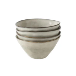 Dutch Rose Giftset 4 Kommen 14 Cm Creme