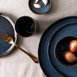 Dutch Rose Sapphire Bord 28 Blauw -Tafel Benodigdheden Winkel 1000087944 0104