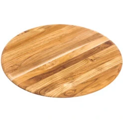 Teakhaus Elegant Collection - Serveerplank Hout Rond 46cm -Tafel Benodigdheden Winkel 1000088146 0101
