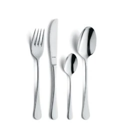 Amefa 24-delige Bestekset Rebecca Hoogglans Zilverkleurig
