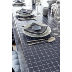 Mistral Home - TAFELKLEED - Afwasbaar - 140 X 240 Cm - Grijs 5 Mistral Home - TAFELKLEED - Afwasbaar - 140 X 240 Cm - Grijs -Tafel Benodigdheden Winkel 1000090181 0102