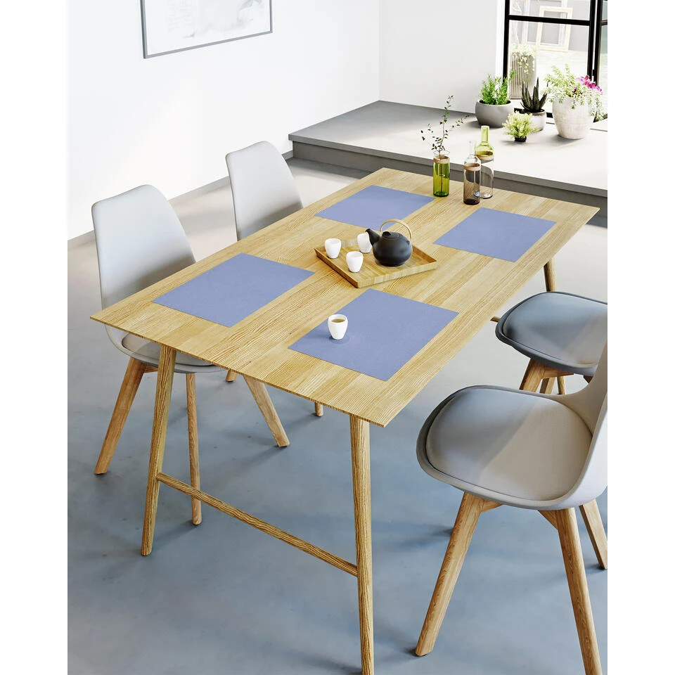 Mistral Home - PLACEMAT - Waterafstotend - 35 X 45 Cm - Lila 1 Mistral Home - PLACEMAT - Waterafstotend - 35 X 45 Cm - Lila