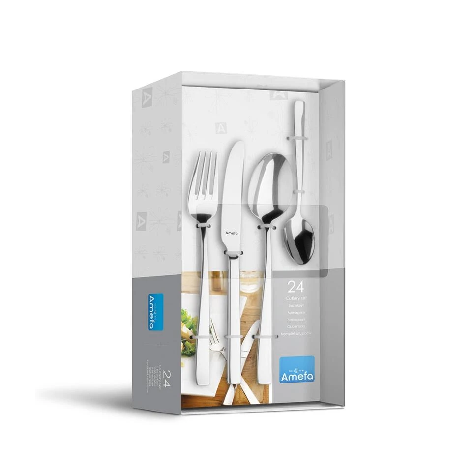 Amefa Martin - 24-delige Bestekset Voor 6 Personen 4 Amefa Martin - 24-delige Bestekset Voor 6 Personen - Afbeelding 4