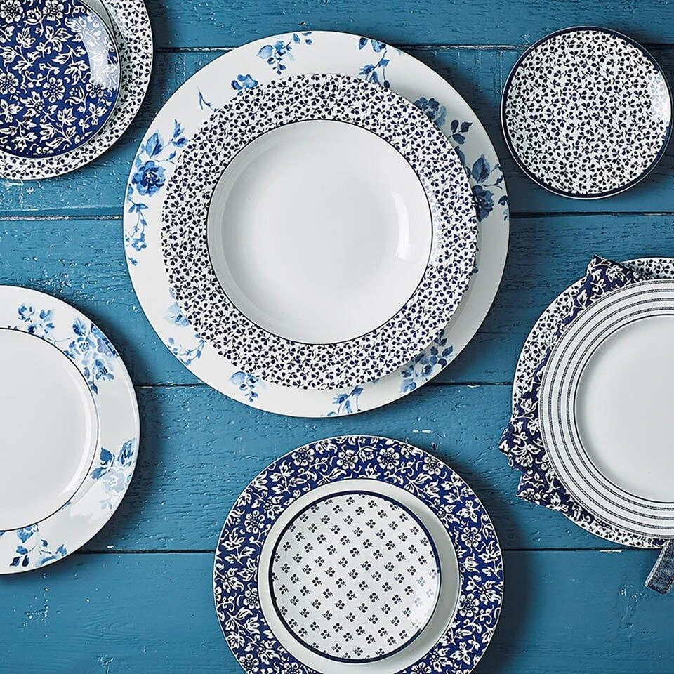 Laura Ashley Giftset 4 Borden 23 Cm Candy Stripe 4 Laura Ashley Giftset 4 Borden 23 Cm Candy Stripe - Afbeelding 4