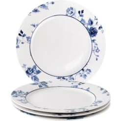 Laura Ashley Giftset 4 Borden 23 Cm China Rose -Tafel Benodigdheden Winkel 1000093016 0101