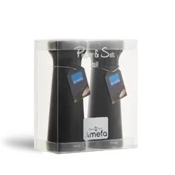 Amefa Modern - Peper- En Zoutmolenset - Zwart - 15 Cm -Tafel Benodigdheden Winkel 1000093296 0102