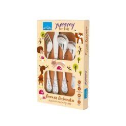 Amefa Forest Friends - 4-delige Kinderbestekset -Tafel Benodigdheden Winkel 1000093301 0102