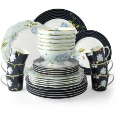 Laura Ashley Set 30 Delig Servies Assorti -Tafel Benodigdheden Winkel 1000094224 0101