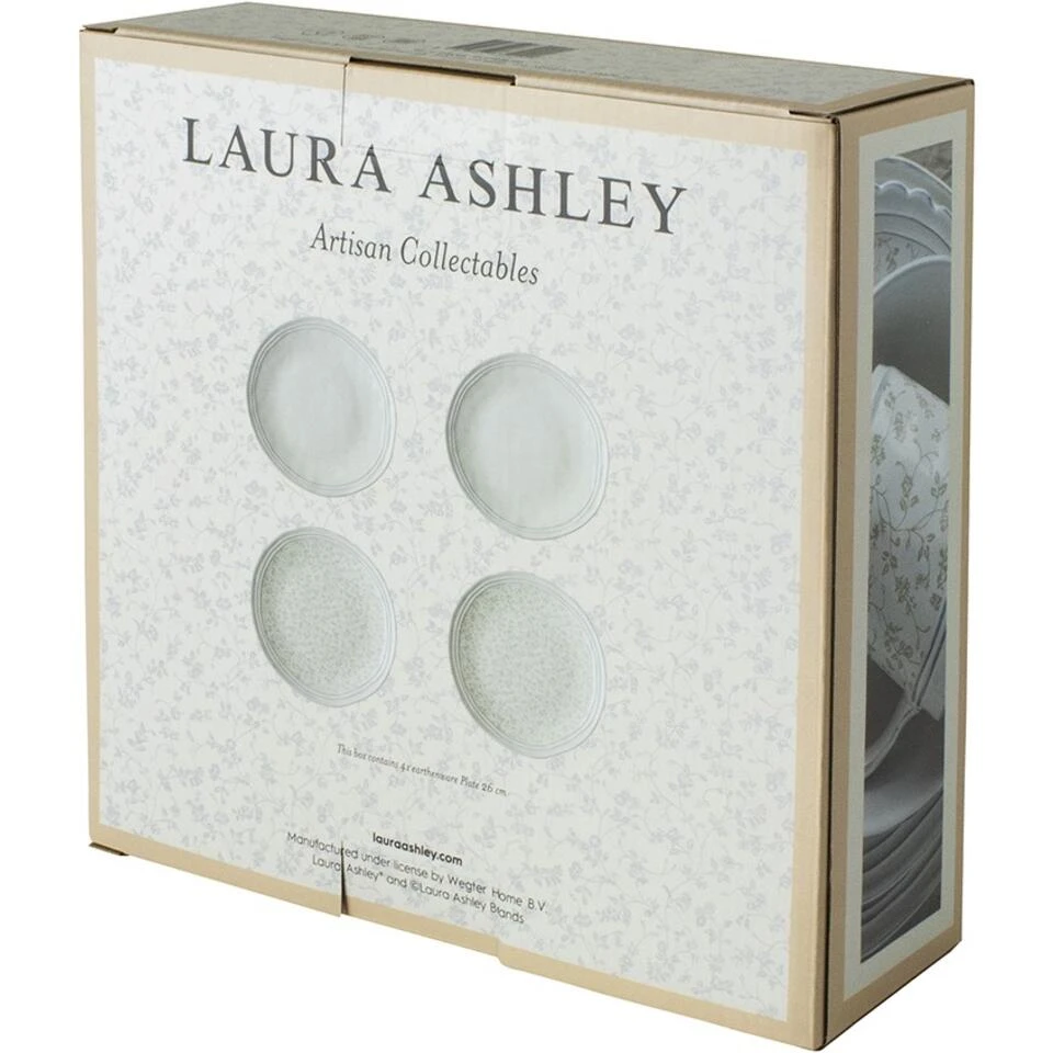 Laura Ashley Giftset 4 Borden 23 Cm 3 Laura Ashley Giftset 4 Borden 23 Cm - Afbeelding 3
