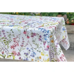 PVC Tafelzeil Bloemen - 140 X 240 Cm -Tafel Benodigdheden Winkel 1000096614 0101