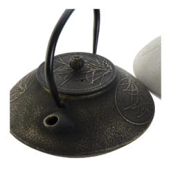 Items Kitchen Theepot Oriental - Gietijzer - 850 Ml - Antiek Zwart 5 Items Kitchen Theepot Oriental - Gietijzer - 850 Ml - Antiek Zwart -Tafel Benodigdheden Winkel 1000098286 0102