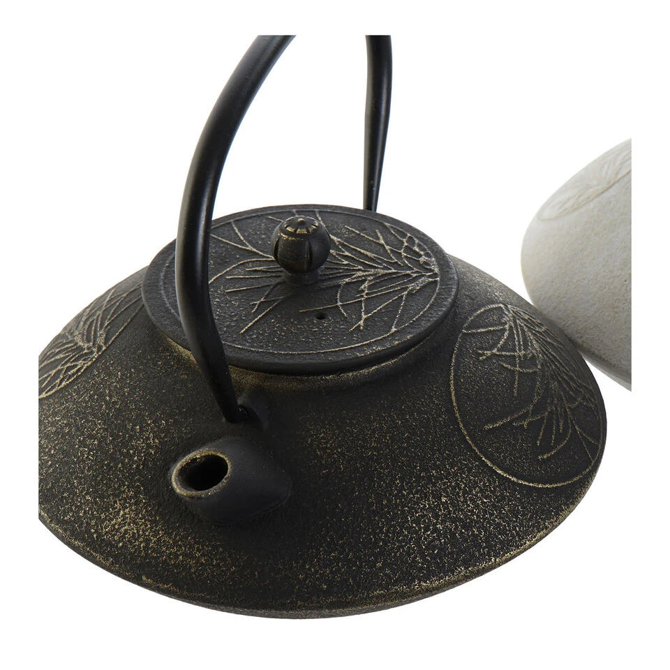 Items Kitchen Theepot Oriental - Gietijzer - 850 Ml - Antiek Zwart 3 Items Kitchen Theepot Oriental - Gietijzer - 850 Ml - Antiek Zwart - Afbeelding 3