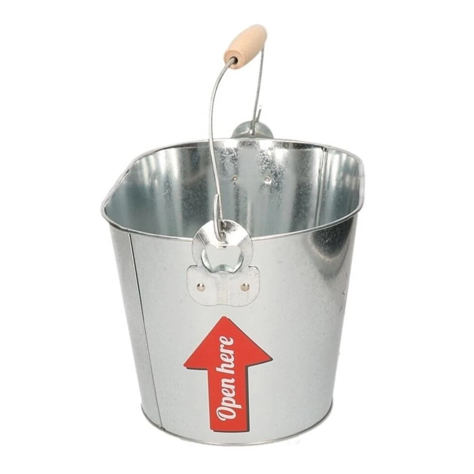 Merkloos Metalen Bier En Drank Koelemmer - Cold Beer 2 Merkloos Metalen Bier En Drank Koelemmer - Cold Beer - Afbeelding 2