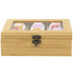 HI Theedoos/kist - 6-vaks - Bamboe Hout - 21 X 17 X 8 Cm 7 HI Theedoos/kist - 6-vaks - Bamboe Hout - 21 X 17 X 8 Cm -Tafel Benodigdheden Winkel 12a8911a5b1a48eab6e717aced83df4f