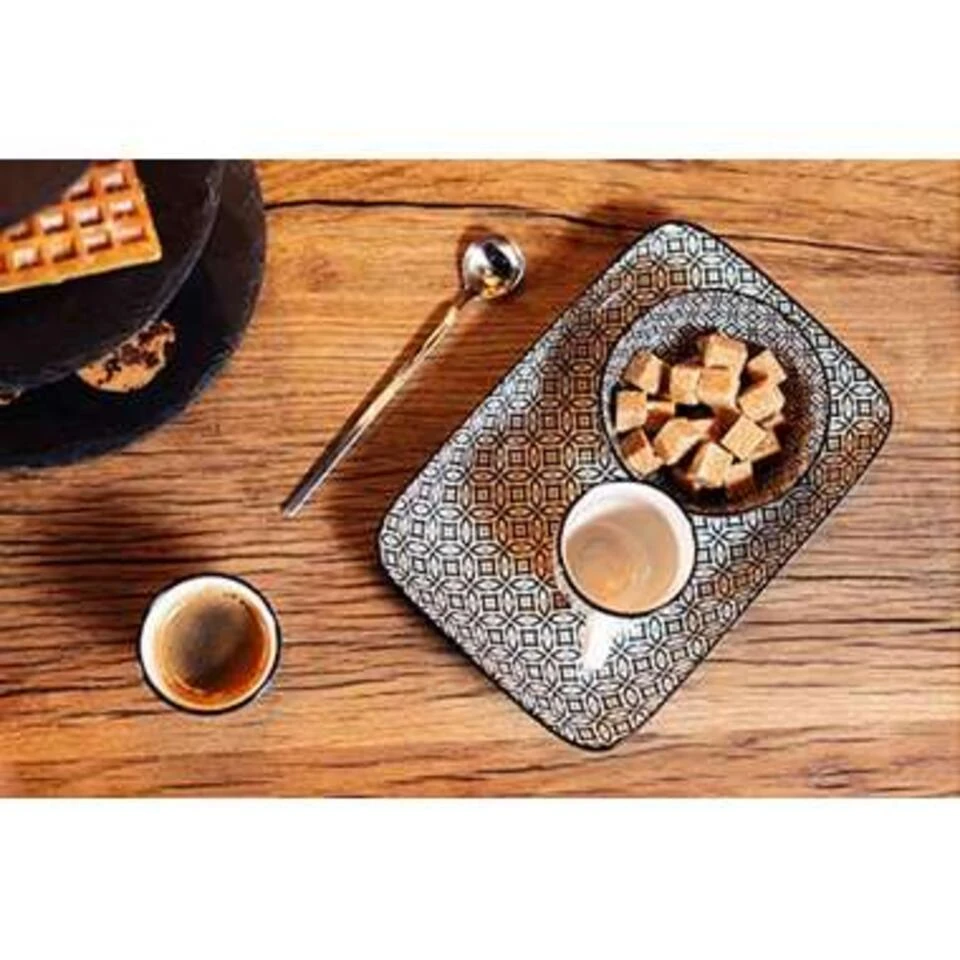 Cosy&Trendy Nikko Black Kopje - 25 Cl - Set-6 2 Cosy&Trendy Nikko Black Kopje - 25 Cl - Set-6 - Afbeelding 2