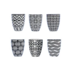 Cosy&Trendy Nikko Black Kopje - 25 Cl - Set-6