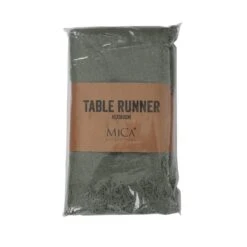 Mica Decorations Xavie Tafelloper Groen 6 Mica Decorations Xavie Tafelloper Groen -Tafel Benodigdheden Winkel 1899203658 0110