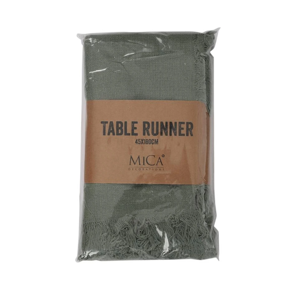Mica Decorations Xavie Tafelloper Groen 3 Mica Decorations Xavie Tafelloper Groen - Afbeelding 3