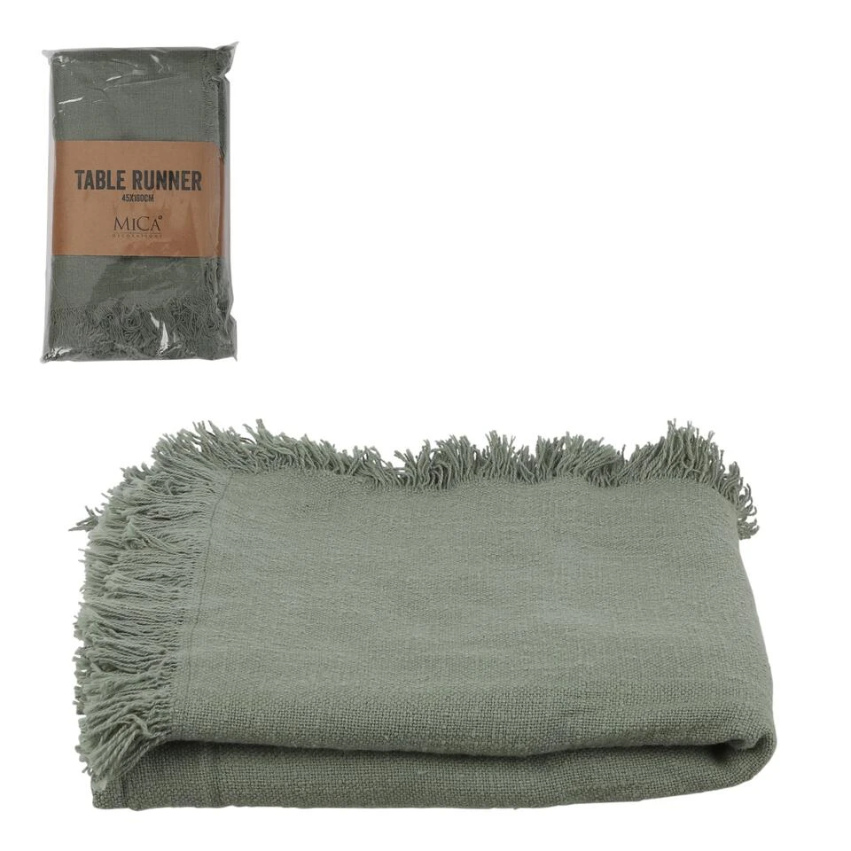 Mica Decorations Xavie Tafelloper Groen 1 Mica Decorations Xavie Tafelloper Groen