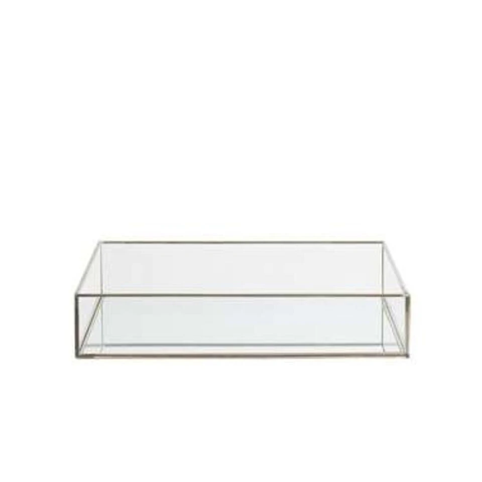 Beliani Blad GRENOBLE - Zilver Glas 3 Beliani Blad GRENOBLE - Zilver Glas - Afbeelding 3