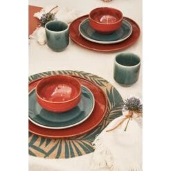 Mica Decorations Xavie Placemat Set Van 4 Off White -Tafel Benodigdheden Winkel 1980395887 0113